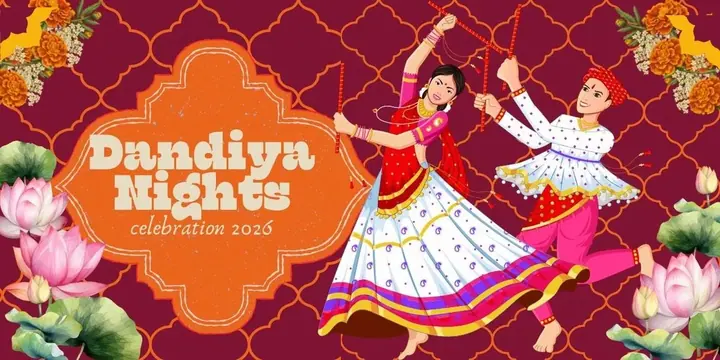 Grand Dandiya Carnival Gurgaon poster
