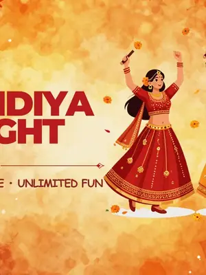 Grand Dandiya Night 2026 poster