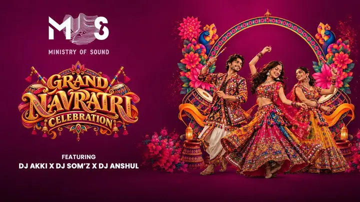 Grand Navratri Celebration at Ministry of Sound poster