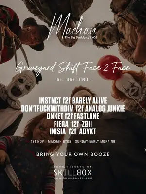 Graveyard Shift Face 2 Face Afters poster