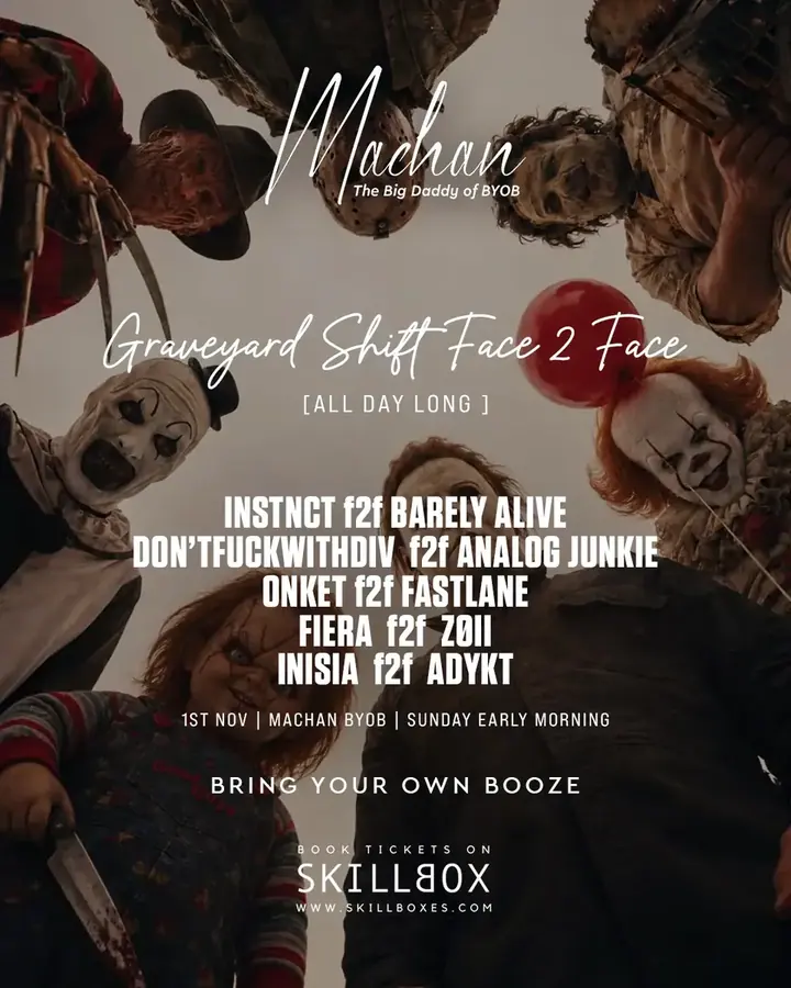 Graveyard Shift Face 2 Face Afters poster