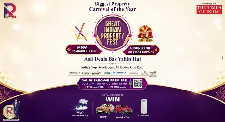 Great Indian Property Fest Noida poster