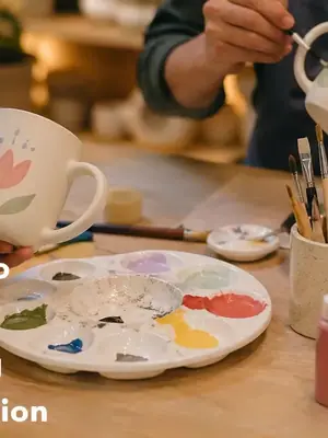 Group Mug Painting Session poster