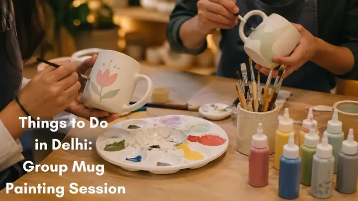 Group Mug Painting Session poster