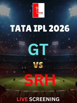 GT vs SRH - TATA IPL 2026 poster
