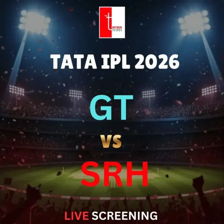 GT vs SRH - TATA IPL 2026 poster