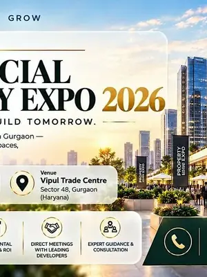 Gurgaon Commercial Property Expo 2026 – Premium Retail Shops poster