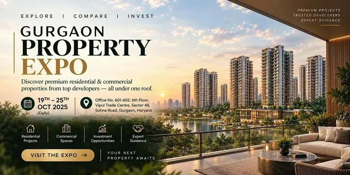 Gurgaon Property Expo 2026 poster
