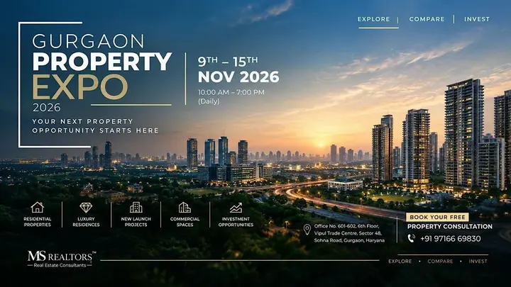 Gurgaon Property Expo 2026 poster