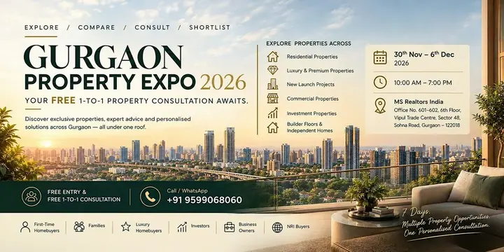Gurgaon Property Expo 2026 poster