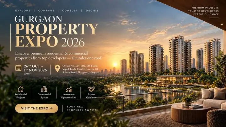Gurgaon Property Expo 2026 — 7 Days to Explore, Compare & Invest poster