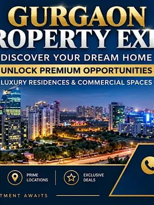Gurgaon Property Expo – First-Time Free Ticket poster