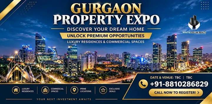 Gurgaon Property Expo – First-Time Free Ticket poster