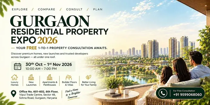 Gurgaon Residential Property Expo 2026 poster