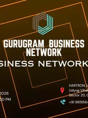 Gurugram Business Network poster