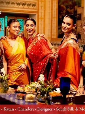 Gurugram Grand Saree Exhibition poster