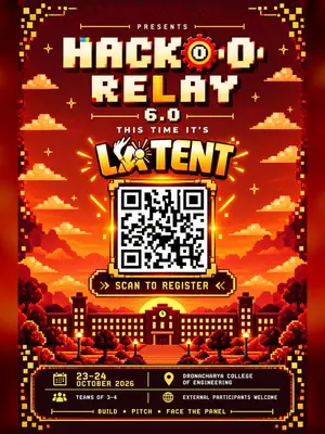 Hack-o-relay 6.0 poster