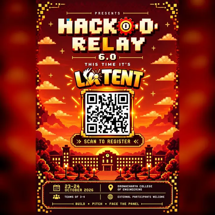 Hack-o-relay 6.0 poster