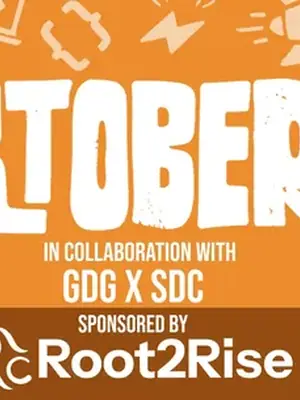 Hacktoberfest Hack Day x GDG on Campus USICT poster