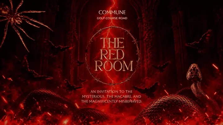 Halloween at Commune Golf Course Road poster