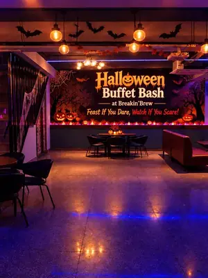 Halloween Buffet Bash poster