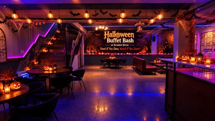 Halloween Buffet Bash poster