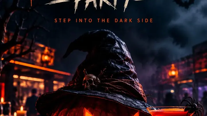 Halloween Night at Molecule IFC poster