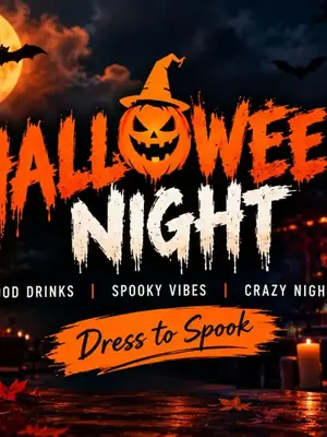 Halloween Night at One Door Down poster