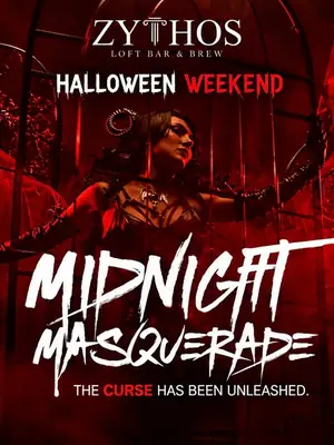 Halloween Night at Zythos poster