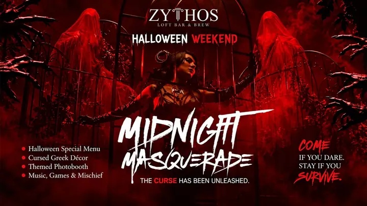 Halloween Night at Zythos poster