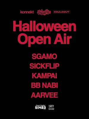 Halloween Open Air at Dirty Good poster