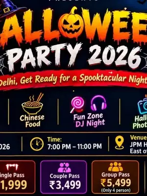 Halloween Party 2026 - A Spooktacular Night poster
