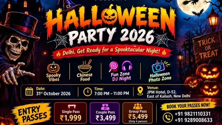 Halloween Party 2026 - A Spooktacular Night poster