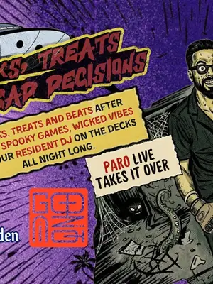 Halloween Takeover ft. Paro Live poster