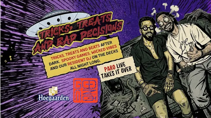 Halloween Takeover ft. Paro Live poster