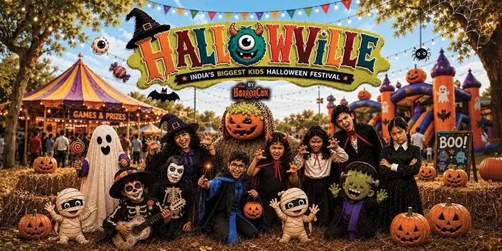 HallowVille: Kids Halloween Party poster