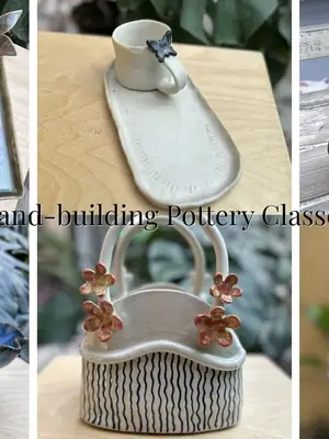 Hand-building Pottery by The Clay Company, Gurugram poster