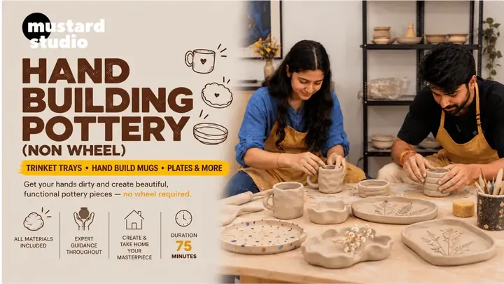 Hand Building Pottery (No Wheel) poster