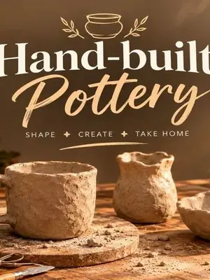 Hand-Built Pottery poster