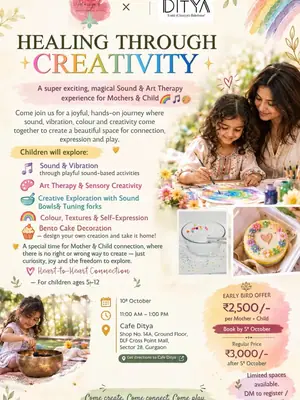 Healing Through Creativity poster