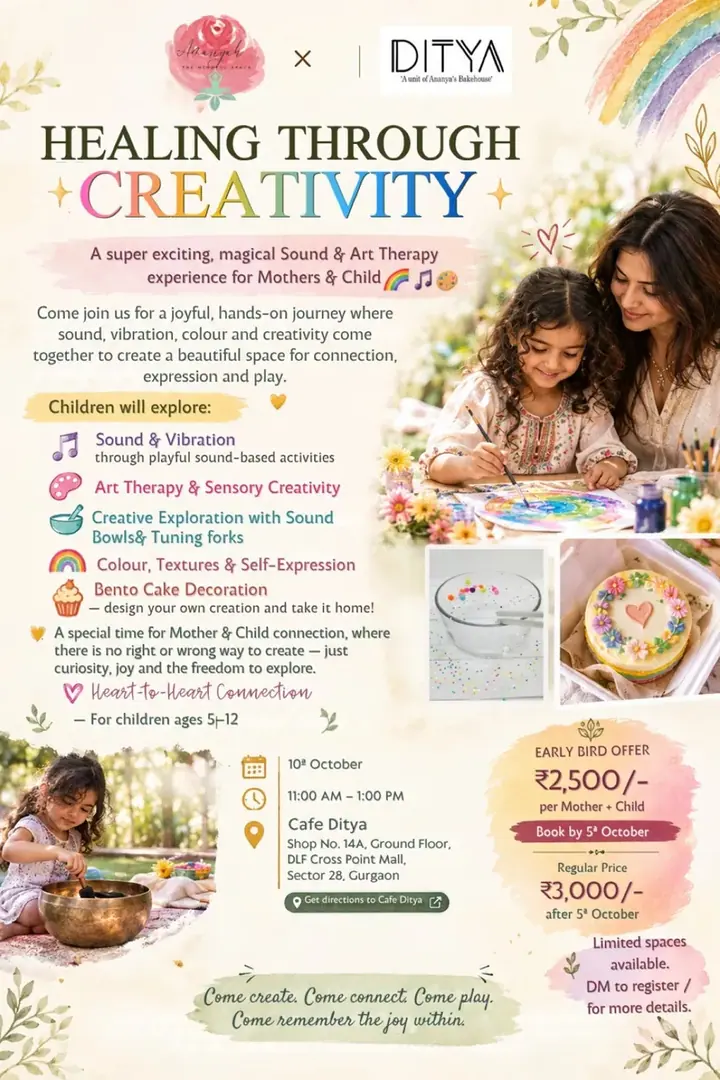 Healing Through Creativity poster