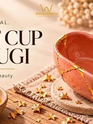 Heart Cup Kintsugi Workshop poster