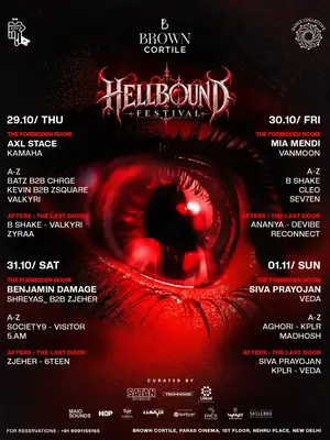 Hellbound Festival poster