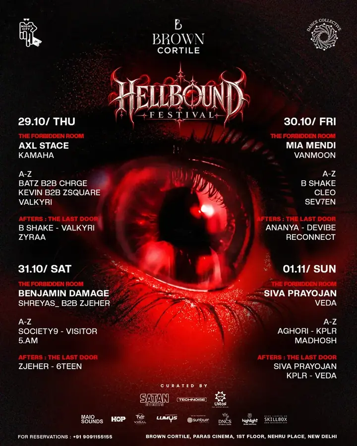 Hellbound Festival poster