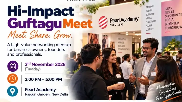 Hi Impact Guftagu Meet poster