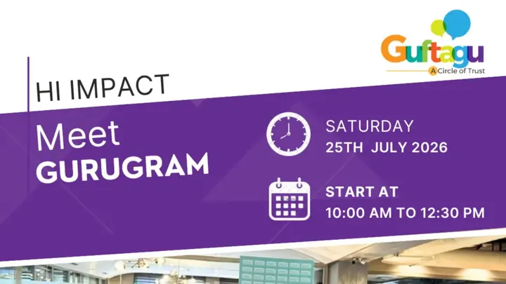 Hi Impact Gurugram Guftagu poster