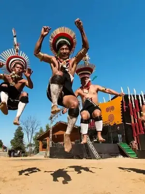 Hornbill Festival in Nagaland poster