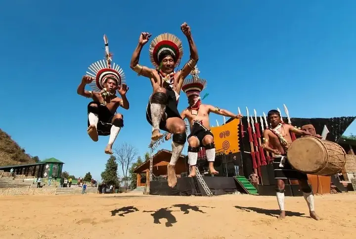 Hornbill Festival in Nagaland poster