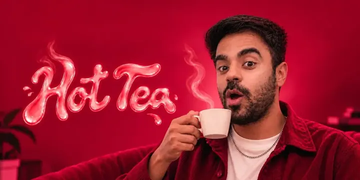 Hot Tea - A Gossip Comedy Show by Pravit Arora poster