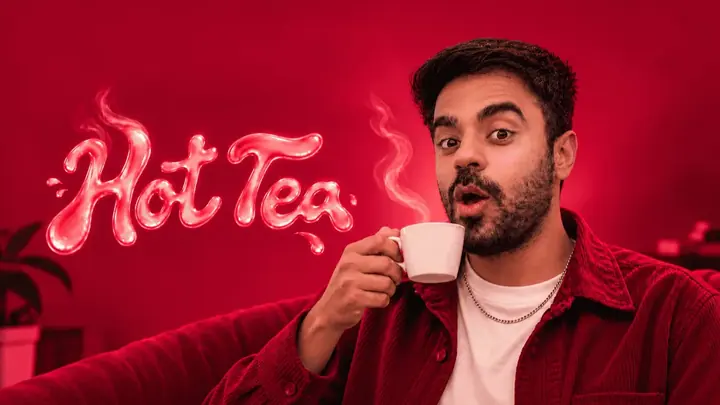 Hot Tea - A Gossip Standup Comedy Show by Pravit Arora poster